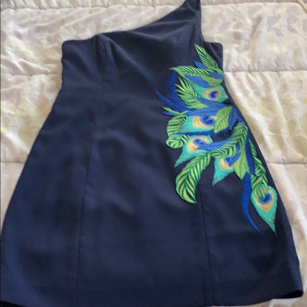 Lily Pulitzer one shoulder dress